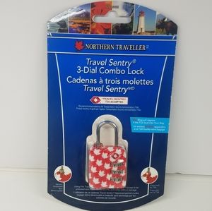 Rare Canadian Maple Leaf TSA Lock